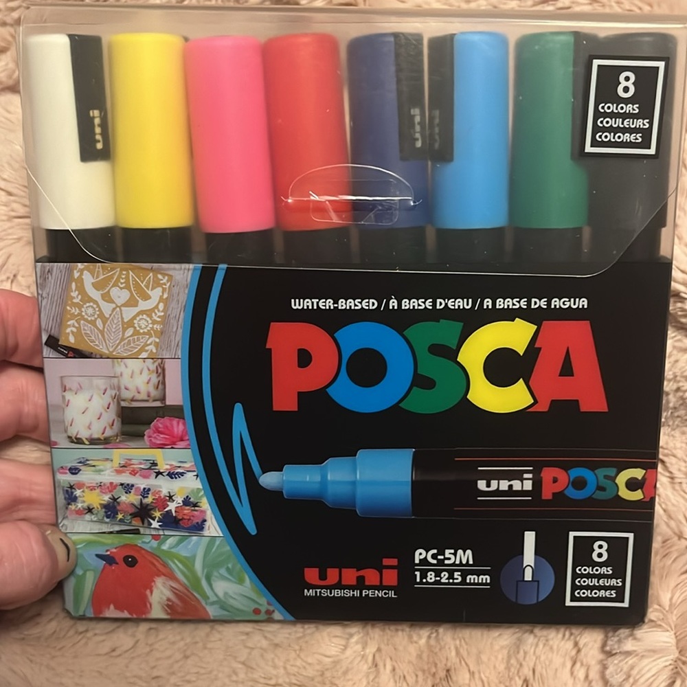 POSCA water based paint pens~ NIB!!